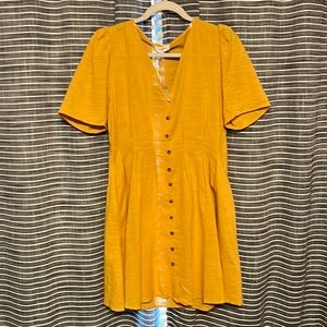 Umgee size L yellow dress
